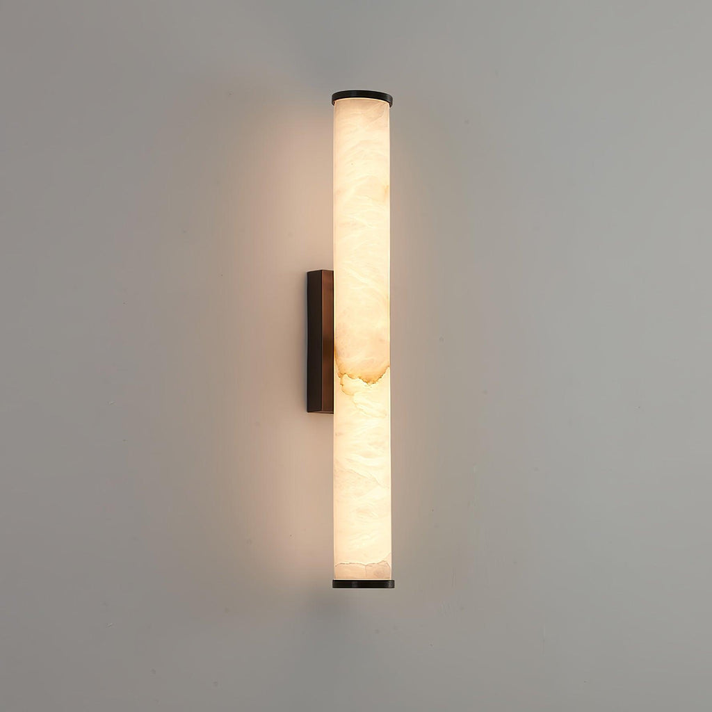 Slim Alabaster Column LED Wall Light