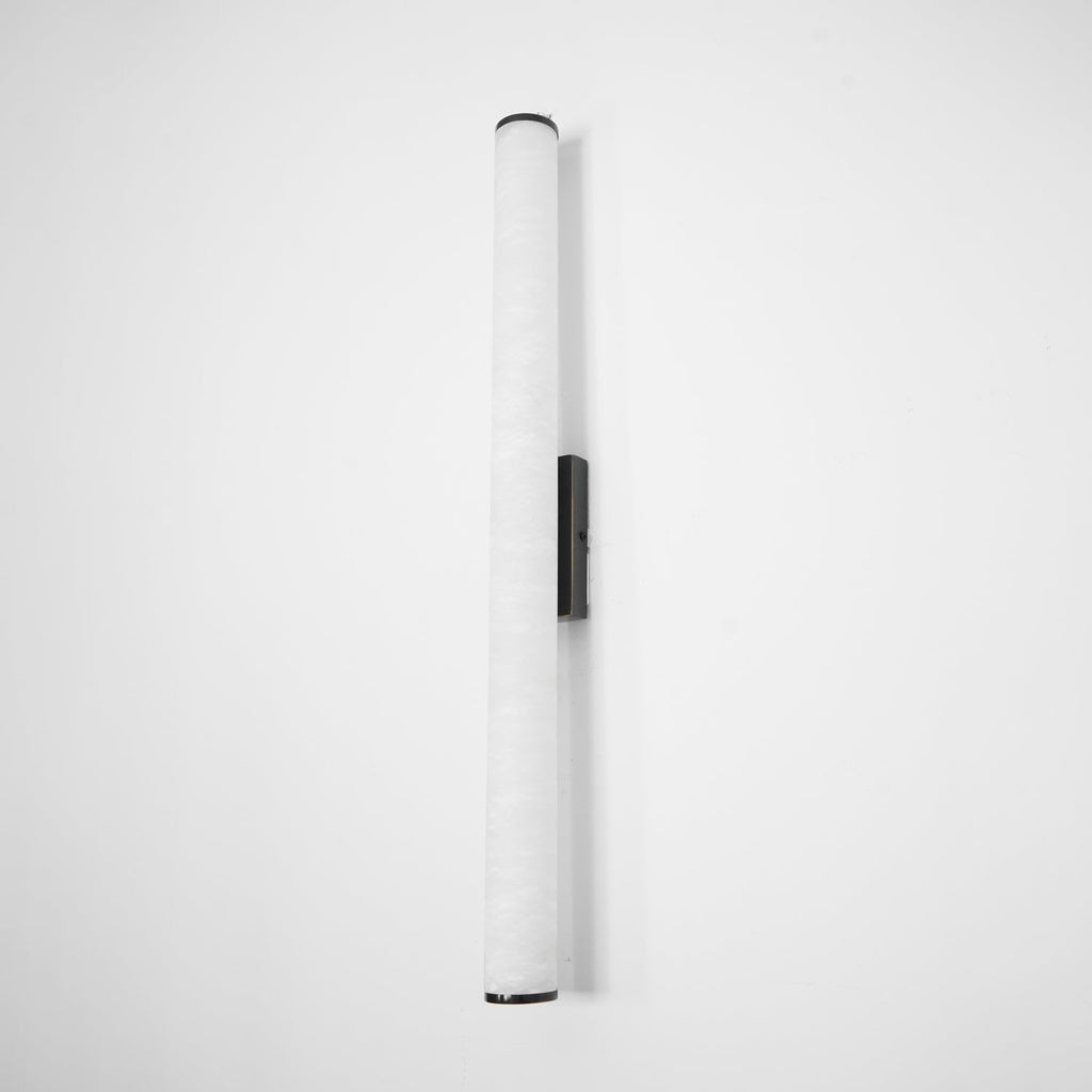 Slim Alabaster Column LED Wall Light
