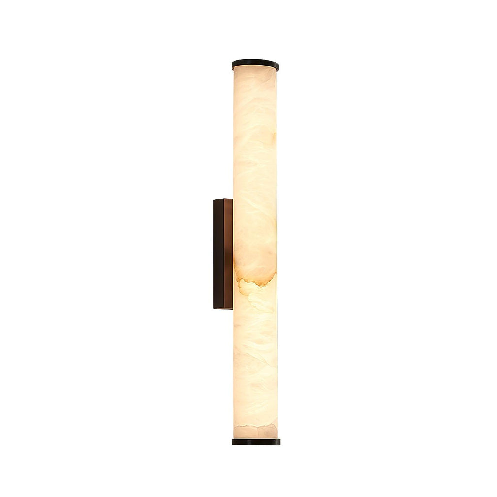 Slim Alabaster Column LED Wall Light
